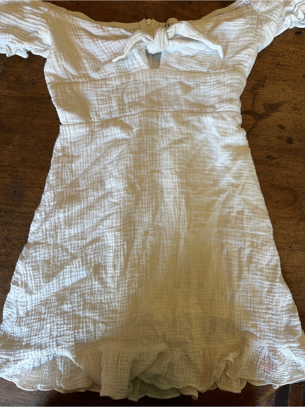 White Hello Molly Dress